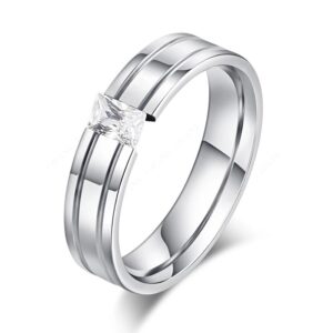 Stainless Steel Men Women Wedding Ring Surulere