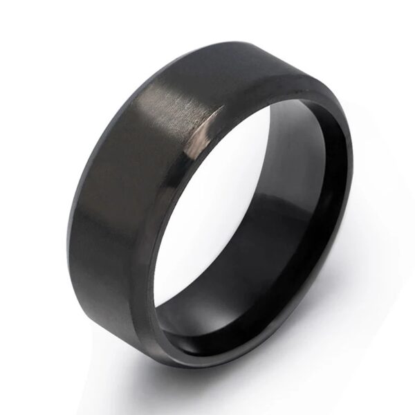 Mnacworld Men Black Fashion Wedding Ring Jewelry Surulere