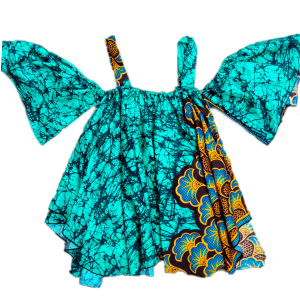 Ready to Wear ANKARA African Print Blouse for Women Ladies