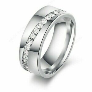On sale men stainless steel silver Wedding Rings Surulere