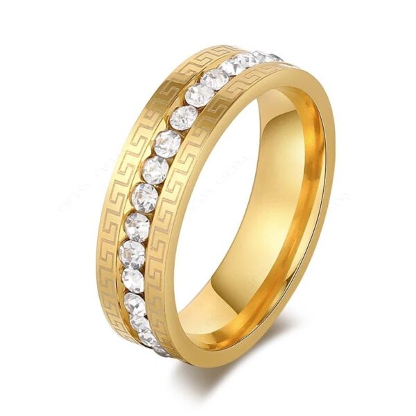 CZ Engagement/Wedding Ring Surulere With Acrylic Case
