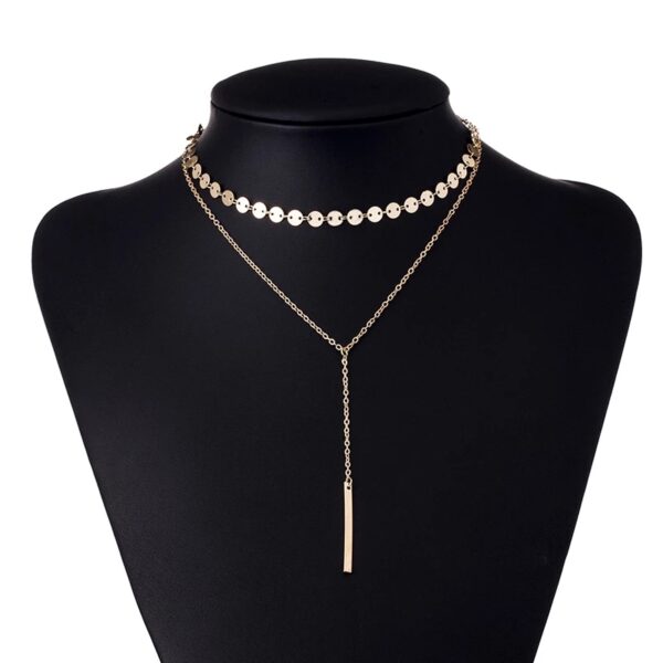 2022 New Layered Women Fashion Choker Necklace Jewelry