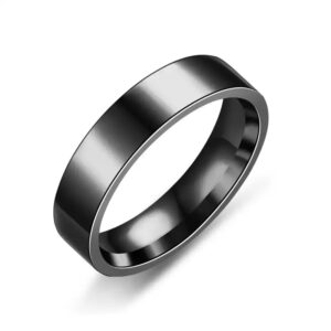 Black Fashion 6MM Wedding Ring Surulere