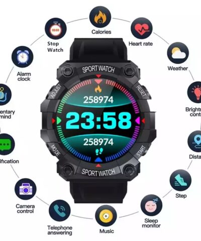 2022 FD68S Bluetooth Sports Smart Watch Bracelet for Men and Women