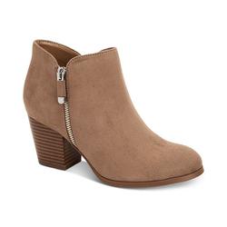 Style & Co. Womens Mnacworld Ankle Fashion Boots, Brown Lagos