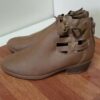 American Eagle Kids Tan Cut-out Ankle Boots Lagos