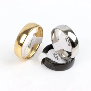 Wholesale Stainless Steel Wedding Band Rings