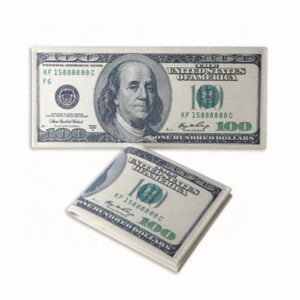 100 Dollar Men Foldable Wallet
